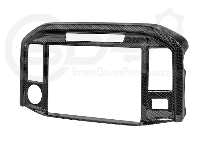 2021-UP FORD F-150 | FACTORY STYLE CARBON FIBER MONITOR INFOTAINMENT SCREEN COVER