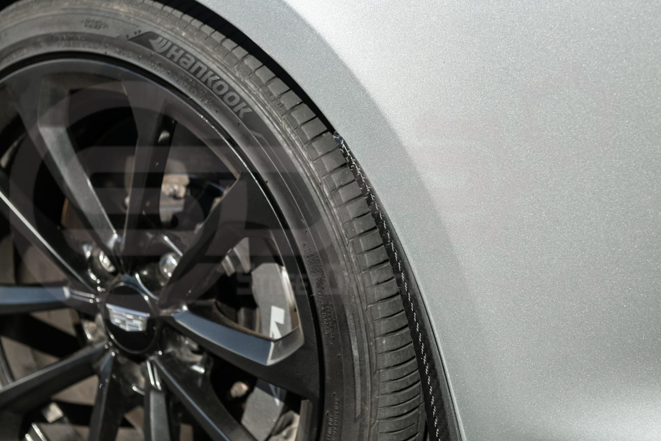 2016-2019 CADILLAC ATS-V SEDAN | SDP PERFORMANCE PACKAGE CARBON FIBER FRONT AND/OR REAR MUD FLAPS SPLASH GUARDS PAIR