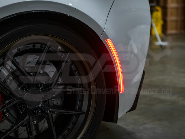 2014-2019 Chevrolet Corvette C7 | Factory Style Front & Rear LED Side Marker Lights Pair