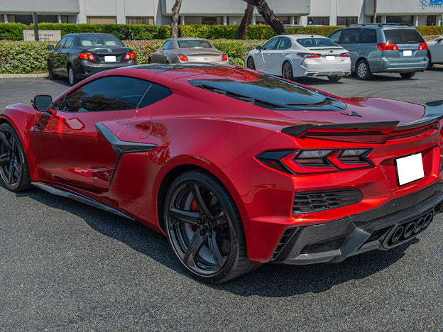 2023+ CHEVROLET CORVETTE C8 Z06 |REAR DIFFUSER SIDE VENT COVER PAIR
