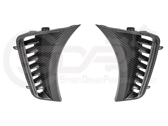 2025-Up Toyota GR Corolla | CARBON FIBER Bumper Side Air Inlet Vent Garnish Trim Pair