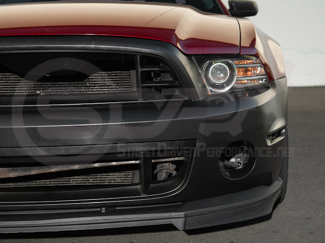 2010-2014 MUSTANG S197 | GT500 STYLE FRONT BUMPER COVER UPPER LOWER GRILLE LIP SPLITTER