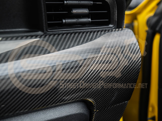 2015-2023 FORD MUSTANG S550 | CARBON FIBER DASHBOARD PANEL TRIM COVER