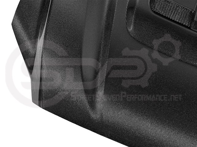2022-UP TOYOTA TUNDRA | SDP CARBON FIBER FRONT VENTED HOOD WITH SIDE VENTS