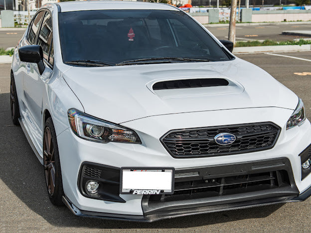 2018-2021 SUBARU WRX / STI | HT STYLE CARBON FIBER FRONT SPLITTER LIP GROUND EFFECT