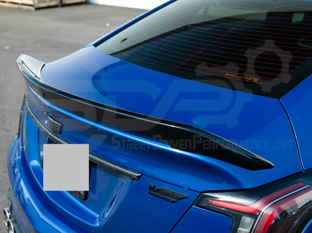 2020-Present Cadillac CT5 Sport / CT5-V / CT5-V Blackwing | Blackwing Style Rear Trunk Spoiler Wing