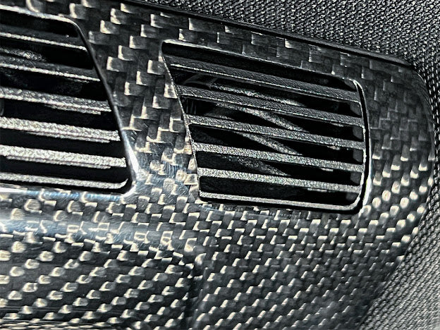 2020-Up Toyota GR Supra A90 | Factory Style CARBON FIBER Reading Light Panel Trim Vent Cover