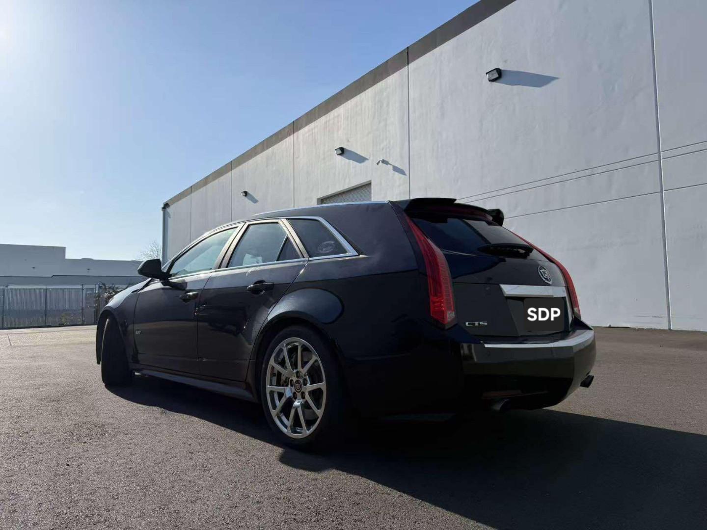 *IMPERFECTION / DISCOUNTED* 2009-2015 Cadillac CTS-V V2 Wagon - Carbon Fiber Trunk Lid Spoiler / Wing