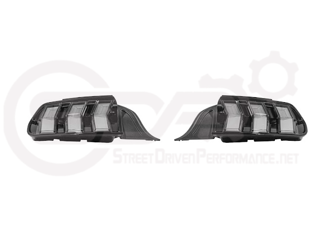 2015-2023 FORD MUSTANG S550 | EURO RGB SEQUENTIAL SIGNAL LED XB REAR TAILLIGHTS PAIR