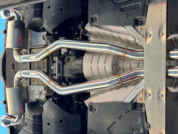 2020-PRESENT TOYOTA GR SUPRA A90 A91 | NON RESONATED CAT BACK EXHAUST