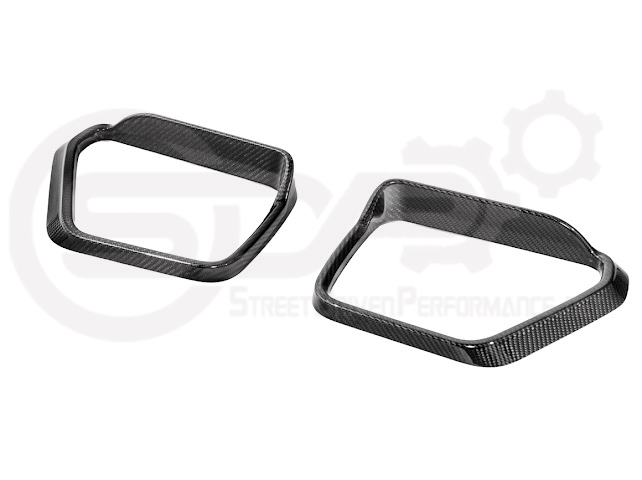 2021-UP FORD F-150 | CARBON FIBER FACTORY STYLE SIDE MIRROR FRAMES PAIR