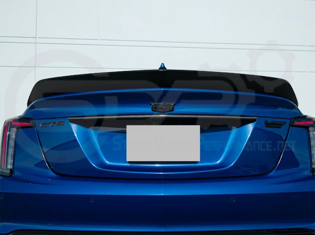2020-Present Cadillac CT5 Sport / CT5-V / CT5-V Blackwing | Blackwing Style Rear Trunk Spoiler Wing