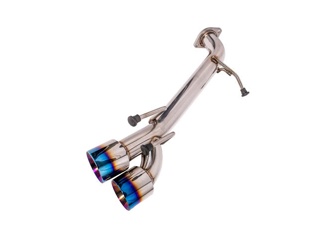 2018-2024 Toyota Camry SE FWD | T-304 Muffler Delete Single Exit Axle Back Exhaust (Chrome or Burnt Blue Tips)