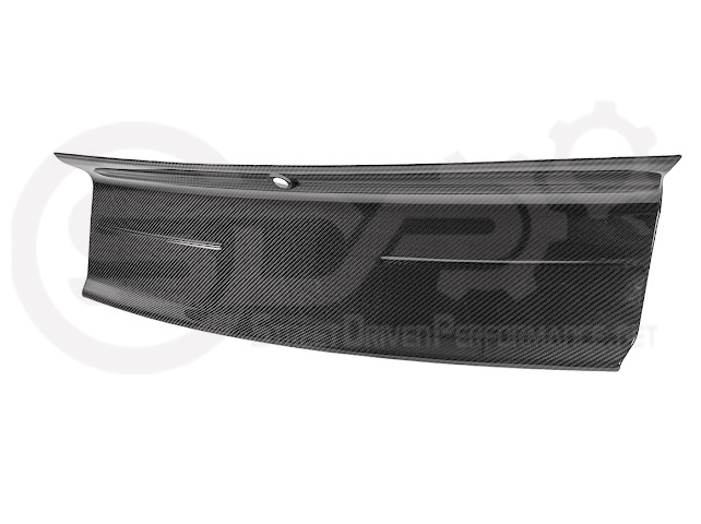 2018-2023 FORD MUSTANG S550 | CARBON FIBER FACTORY STYLE REAR TRUNK DECK LID APPLIQUE PANEL COVER