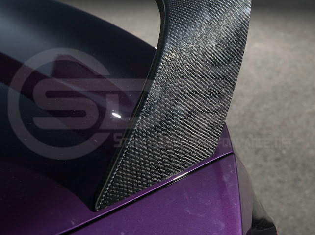 2023-UP BMW G87 M2 | M PERFORMANCE STYLE CARBON FIBER REAR HIGH WING SPOILER