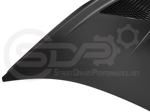 2018-2023 FORD MUSTANG S550 | GTD STYLE ALUMINUM FRONT AIR VENTED HOOD