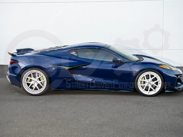 2023-UP CHEVROLET CORVETTE C8 Z06 & E-RAY | SDP PERFORMANCE TRACK STYLE SIDE SKIRTS ROCKER PANEL GROUND EFFECTS