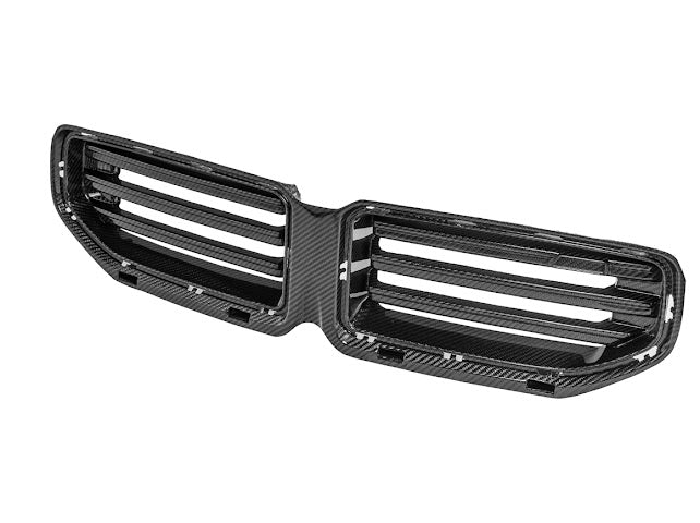 2023-Up BMW G87 M2 | Factory Style Carbon Fiber Front Upper Grille Replacement