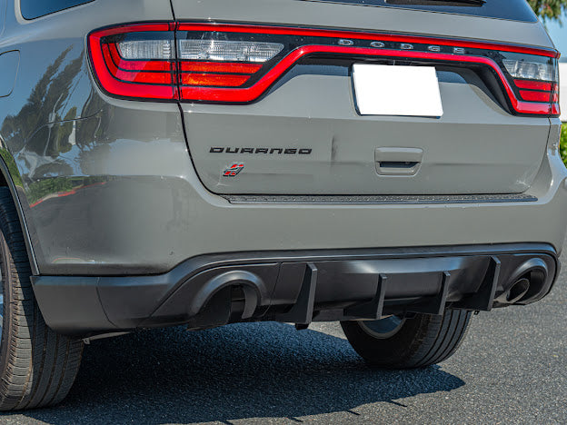 2014+ DODGE DURANGO TRACK PACKAGE REAR DUAL TIPS DIFFUSER