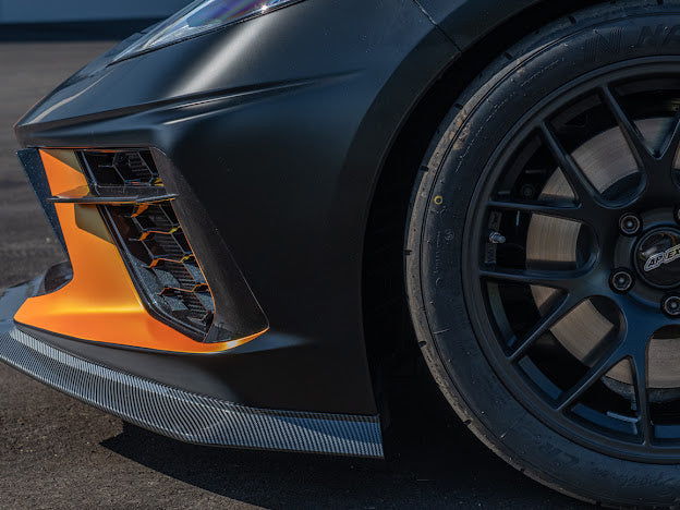 2020+ C8 Chevrolet Corvette Stingray & Z51 | "Z51 Style" 3-Piece Front Splitter / Lip Ground Effects