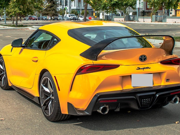 2020-Up Toyota GR Supra A90 A91 | MB Performance Style CARBON FIBER Rear Trunk Lid Wing Spoiler