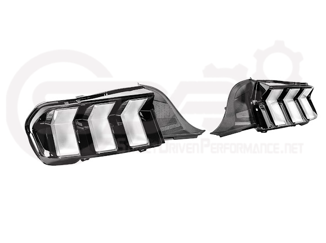 2024-Up Ford Mustang S650 | EURO RGB Sequential Signal LED XB Rear Taillights Pair (Clear or Smoke Lenses)