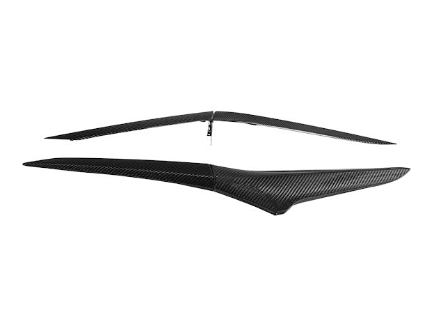 2023+ CORVETTE C8 E-RAY / Z06 | CARBON FIBER SIDE FENDER VENT DOOR TRIM REPLACEMENT PAIR