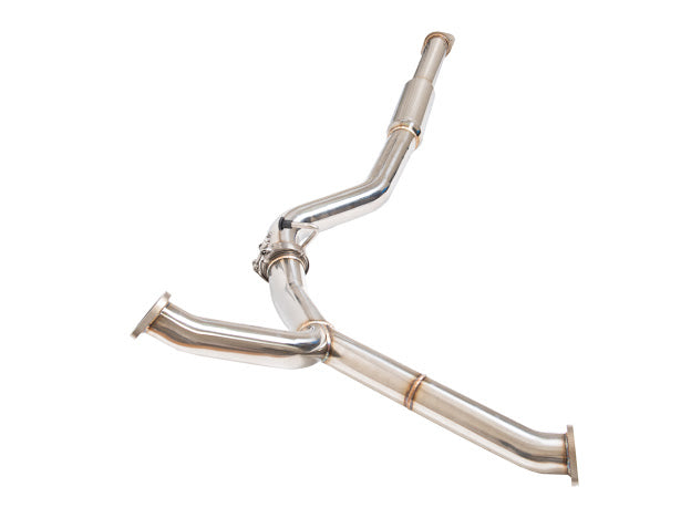 2022-UP SUBARU WRX | 3" TO 2.5" PIPING T304 STAINLESS STEEL RESONATED MID PIPE