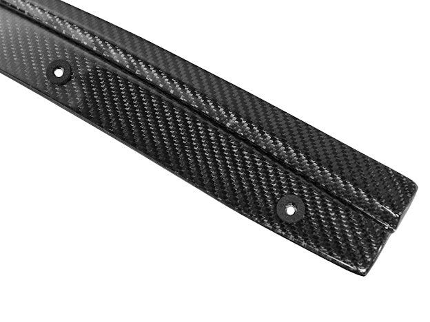2016-2019 CADILLAC CTS-V3  | FRONT LIP SPLITTER GROUND EFFECTS AND WHEEL ARCHES - CARBON FIBER
