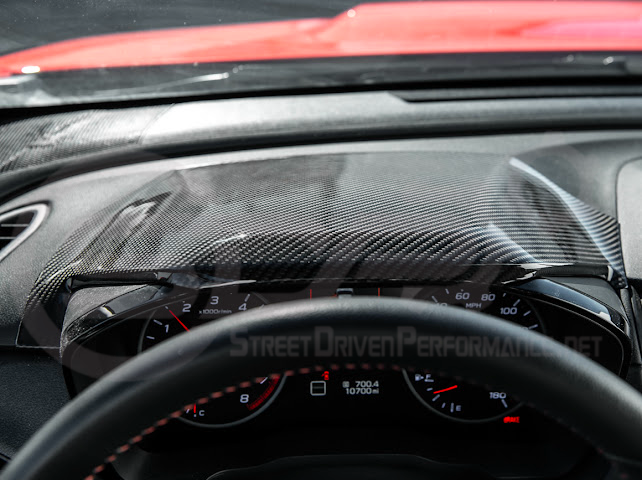 2022-UP SUBARU WRX | FACTORY STYLE CARBON FIBER CLUSTER DASHBOARD TRIM