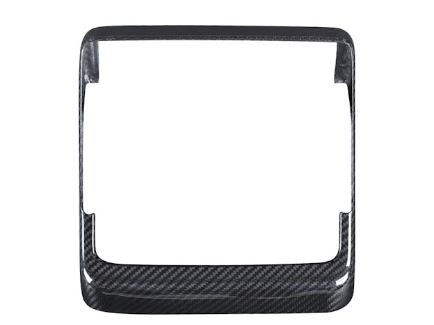2024-UP TESLA MODEL 3 CARBON FIBER INTERIOR REAR DISPLAY FRAME COVER
