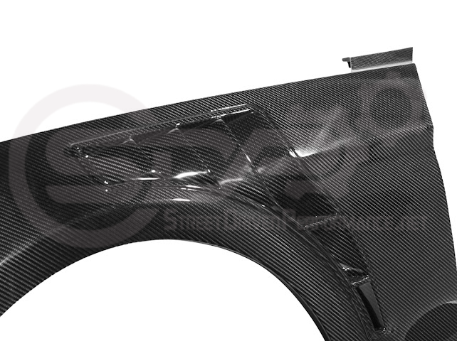 2018-2023 Ford Mustang S550 | GT500 Style Carbon Fiber Front Side Vented Fenders PAIR