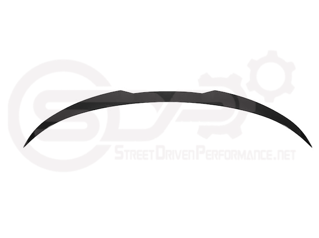 2025-UP TESLA MODEL Y | SDP TRACK STYLE GLOSS BLACK REAR TRUNK WING SPOILER