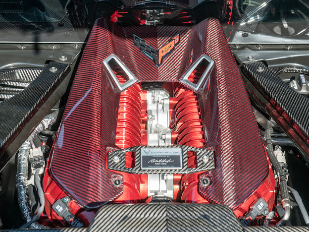 2023+ CORVETTE C8 Z06 CARBON FIBER ENGINE COVER