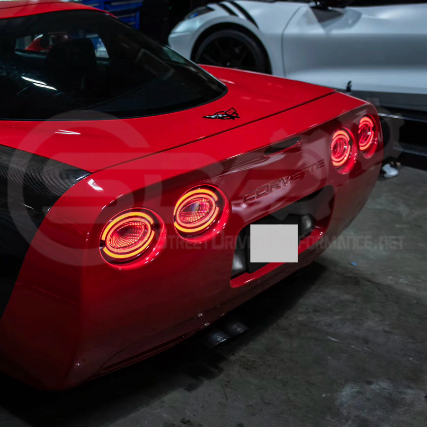 1997-2004 CHEVROLET CORVETTE C5 | INFINITY STYLE LED TAIL LIGHTS (PAIR)
