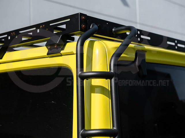 2018-UP JEEP WRANGLER JL & 2020-PRESENT JEEP GLADIATOR JT | CARBON STEEL BLACK TOP ROOF CARGO RACK (FULL & HALF LENGTH)