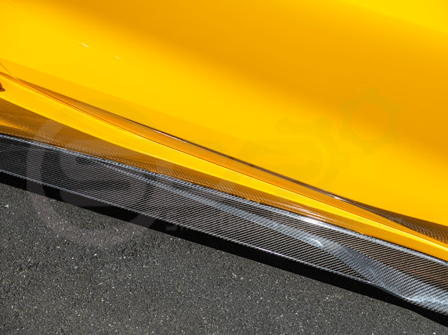 2023-UP CHEVROLET CORVETTE C8 Z06 & E-RAY | SDP PERFORMANCE TRACK STYLE SIDE SKIRTS ROCKER PANEL GROUND EFFECTS