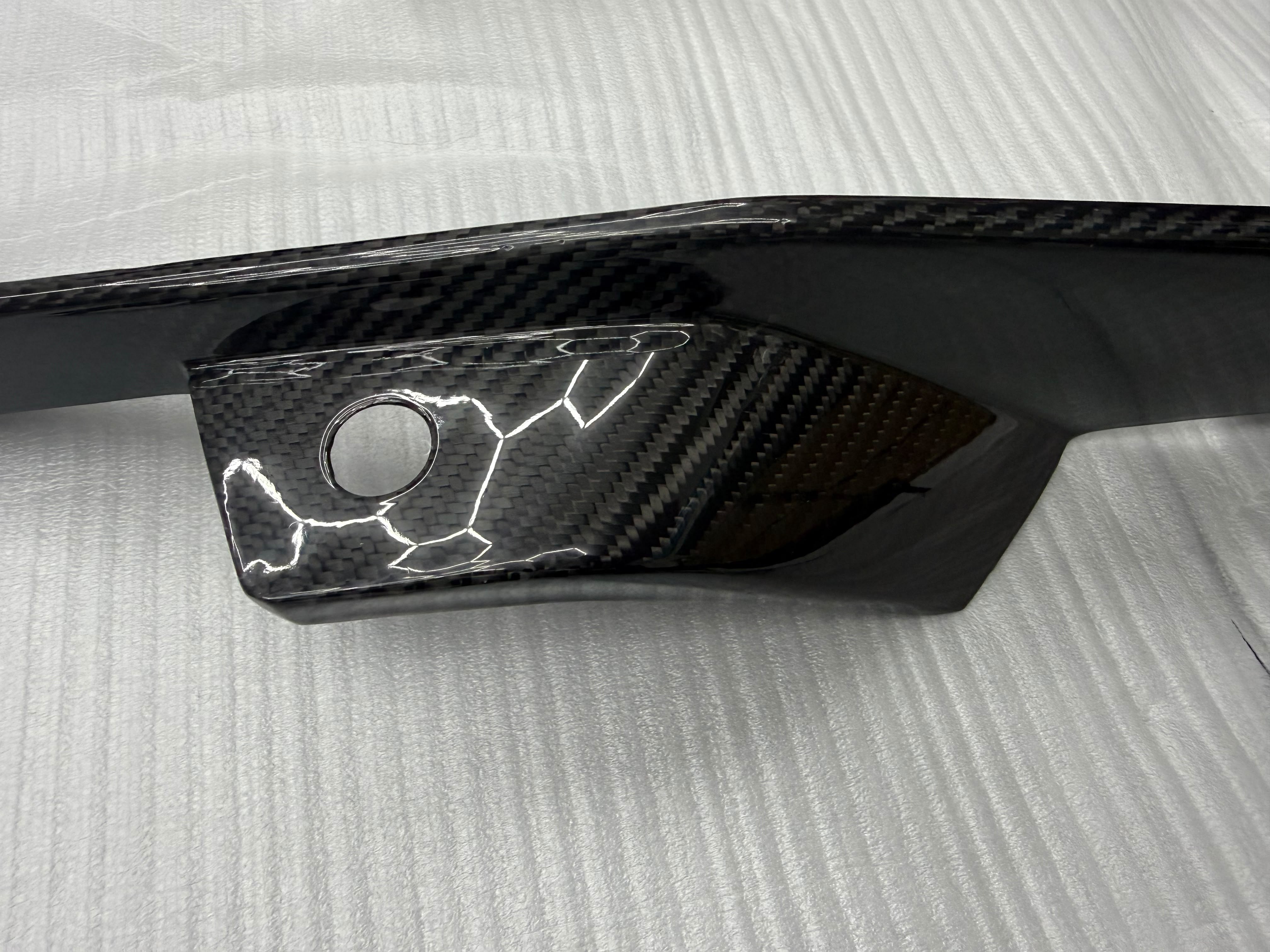 *IMPERFECTION/ DISCOUNTED* 2023+ CHEVROLET CORVETTE C8 Z06 CARBON FIBER FRONT BUMPER GRILLE INSERT