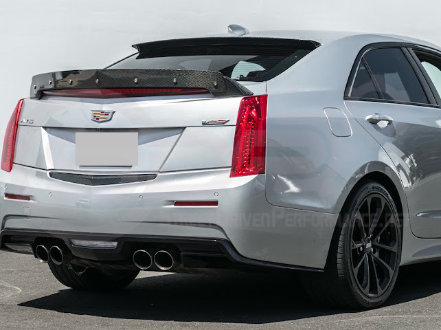 2013-2018 Cadillac ATS ATS-V Sedan | Carbon Fiber Rear Roof Top Window Spoiler Wing