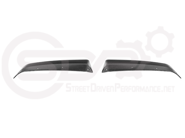 2023-Up CORVETTE C8 Z06 / E-RAY / ZR1 | Z06 FACTORY STYLE CARBON FIBER REAR SPOILER WING WITH 1.5 INCH EXTENDED WICKERBILL WINGLETS