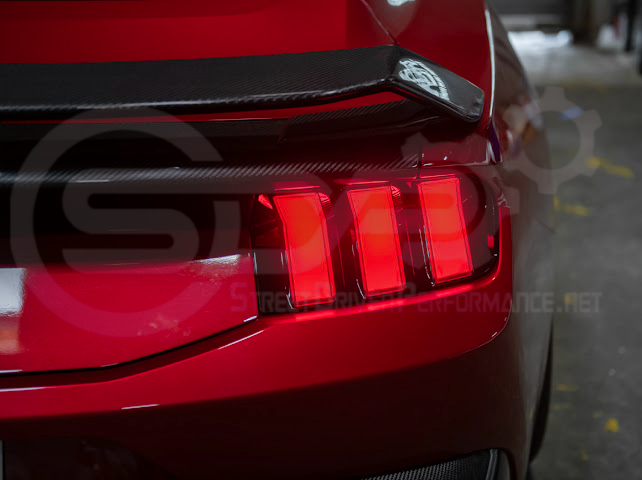 2024-Up Ford Mustang S650 | EURO Style Sequential Signal LED Clear Lenses Rear Taillights Pair