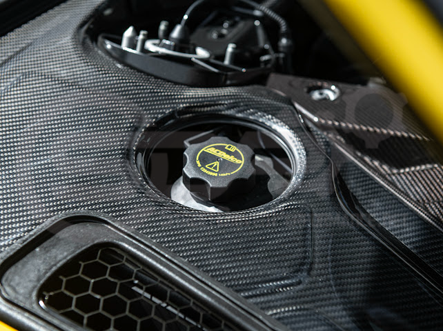 2025-Up Corvette C8 ZR1 | CARBON FIBER Engine Bay Trim Panel Cover Pair