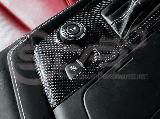 2014-2019 CHEVROLET CORVETTE C7 | FACTORY STYLE DRY CARBON FIBER CENTER CONSOLE SHIFTER TRIM PLATE COVER OVERLAY