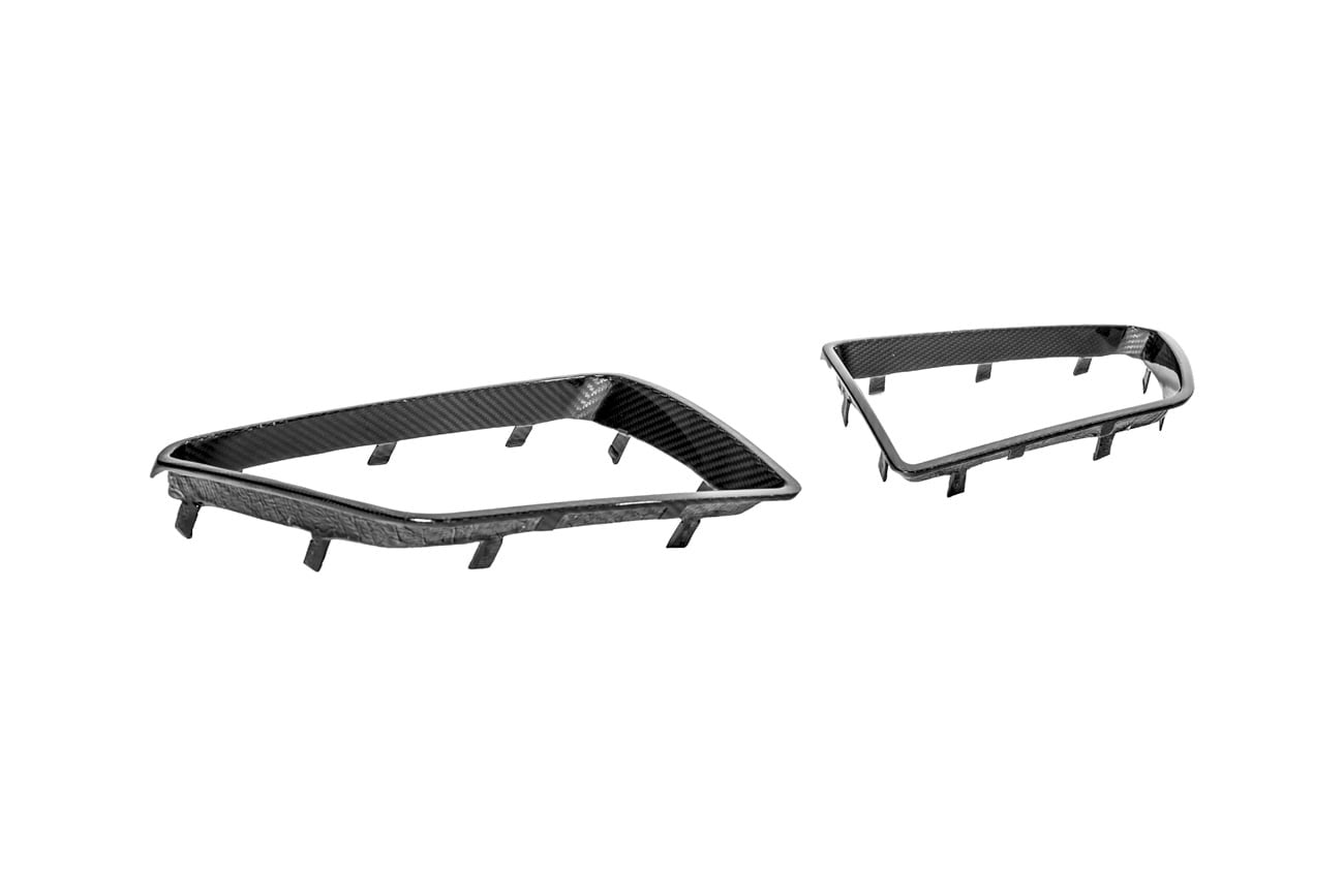 2008-09 PONTIAC G8 CARBON FIBER FRONT GRILLE TRIM SURROUNDING INSERT