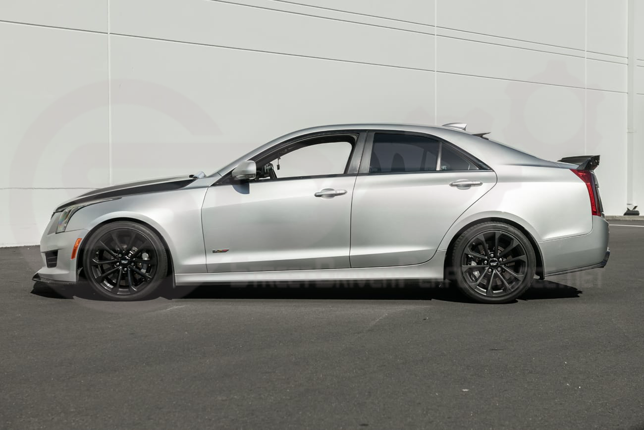 2016-2019 CADILLAC ATS-V SEDAN | SDP PERFORMANCE PACKAGE CARBON FIBER FRONT AND/OR REAR MUD FLAPS SPLASH GUARDS PAIR