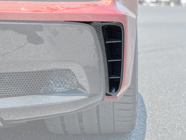 2023+ CHEVROLET CORVETTE C8 Z06 |REAR DIFFUSER SIDE VENT COVER PAIR