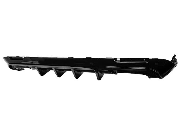 2015-UP DODGE CHALLENGER | SRT TRACK PACKAGE GLOSS BLACK REAR DIFFUSER