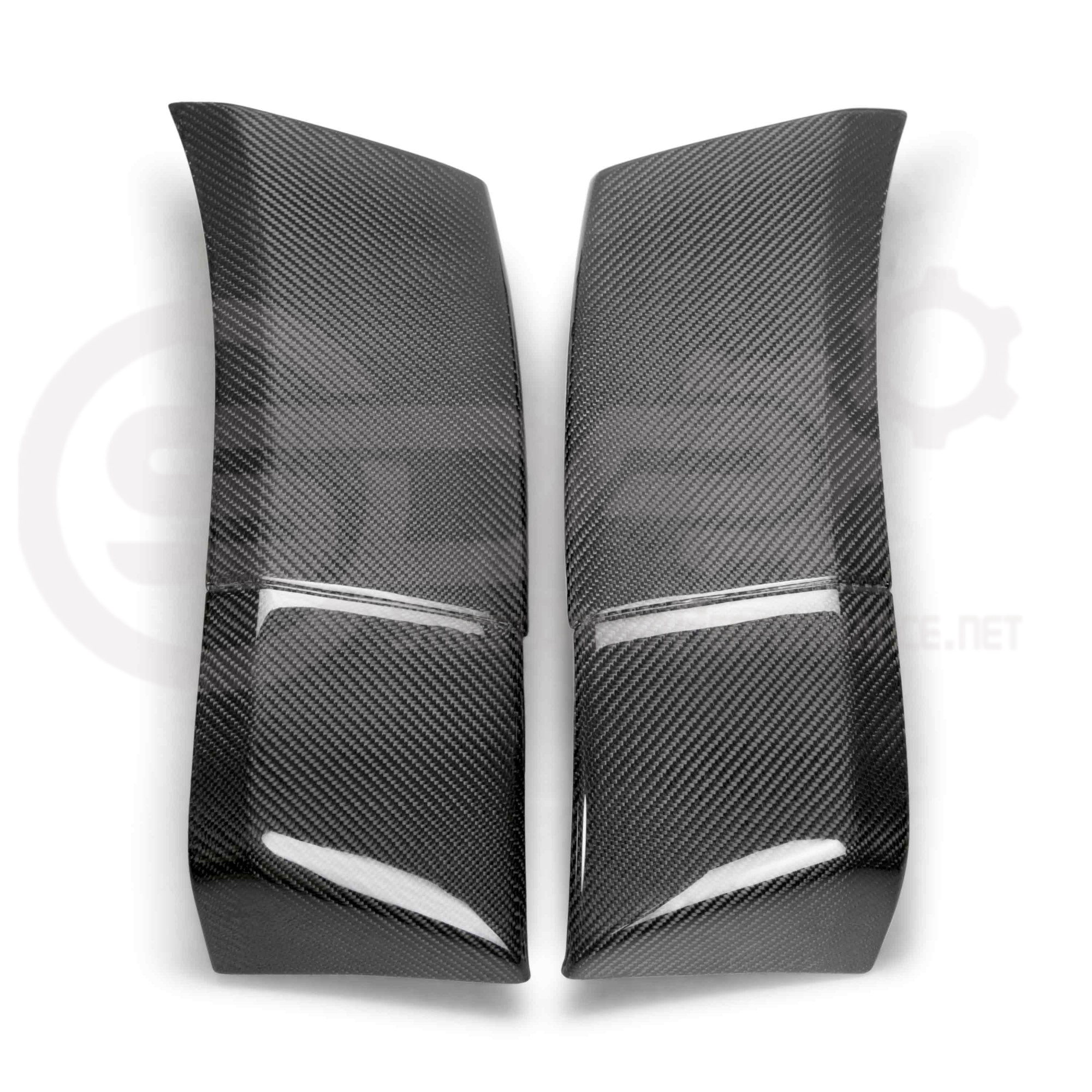 2018-2023 DODGE CHALLENGER WIDEBODY | CARBON FIBER REAR FENDER FLARES EXTENSION PANELS PAIR