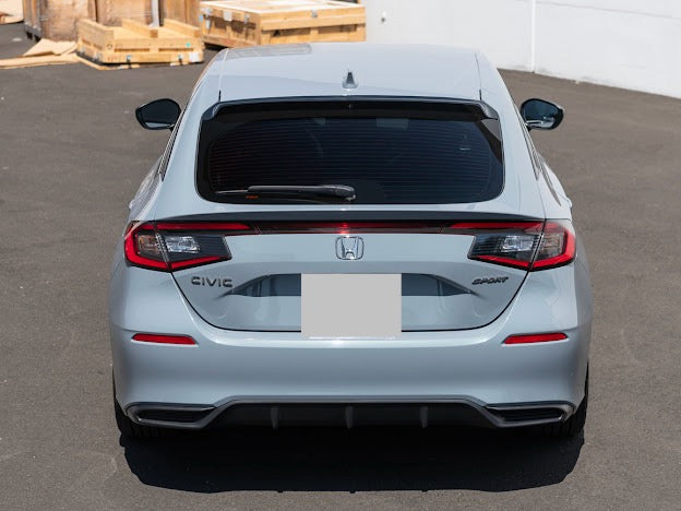 2022-UP HONDA CIVIC HATCHBACK | JDM STYLE REAR ROOF WINDOW VISOR