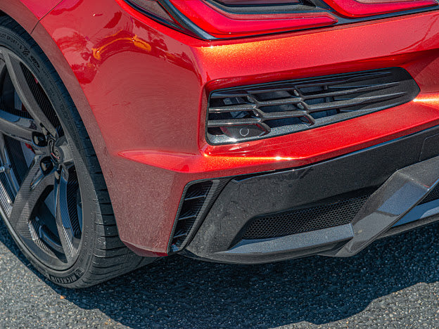 2023+ CHEVROLET CORVETTE C8 Z06 |REAR DIFFUSER SIDE VENT COVER PAIR